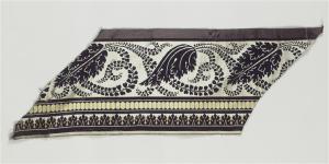 One of Josephine's shawl patterns--very Greek!